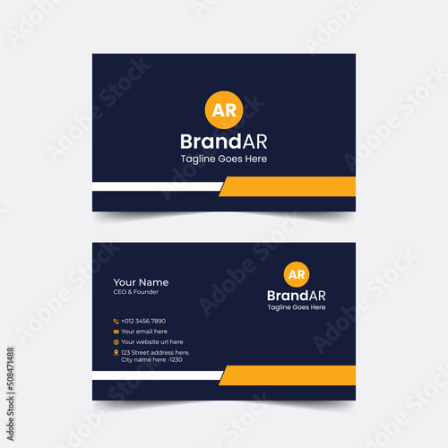 Creative, Modern, Business card, name card, visiting card