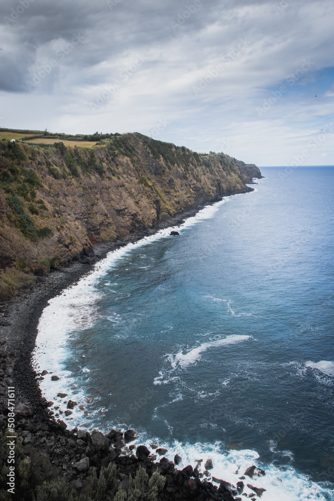 cliffs near the sea, Azores