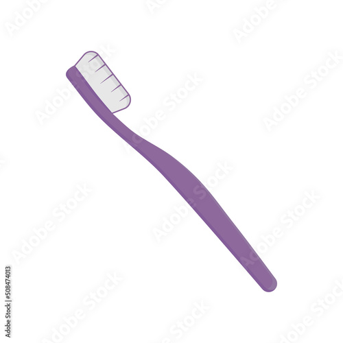 Obraz na płótnie Toothbrush icon. Cartoon of toothbrush vector icon for web design isolated on white background w salonie