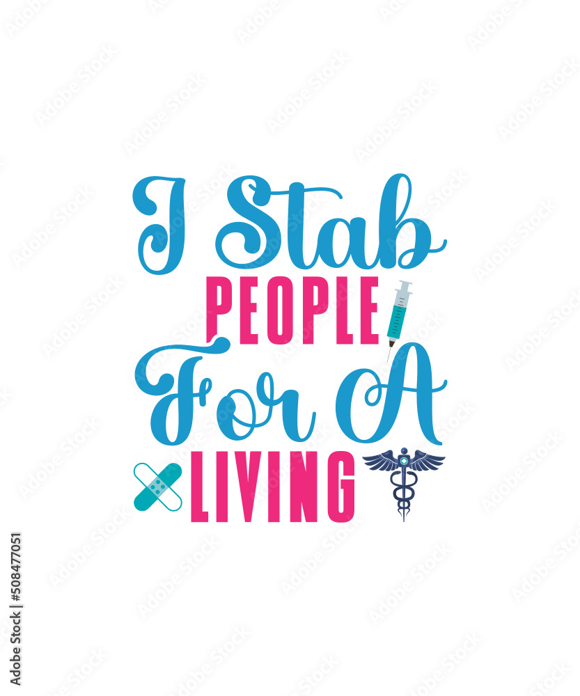 Fototapeta premium Nurse SVG Bundle, Nurse Quotes SVG, Doctor Svg, Nurse Superhero, Nurse Svg Heart, Nurse Life, Stethoscope, Cut Files For Cricut, Silhouette