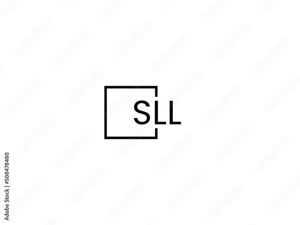 SLL Letter Initial Logo Design Vector Illustration SLL Letter Initial Logo Design Vector Illustration