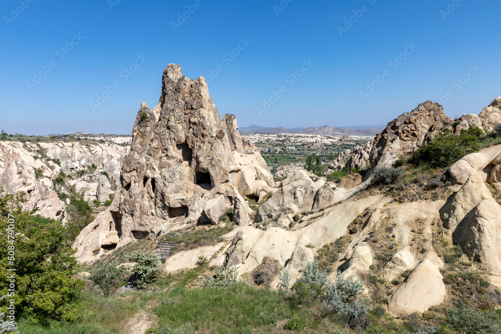 Formations in region Goreme