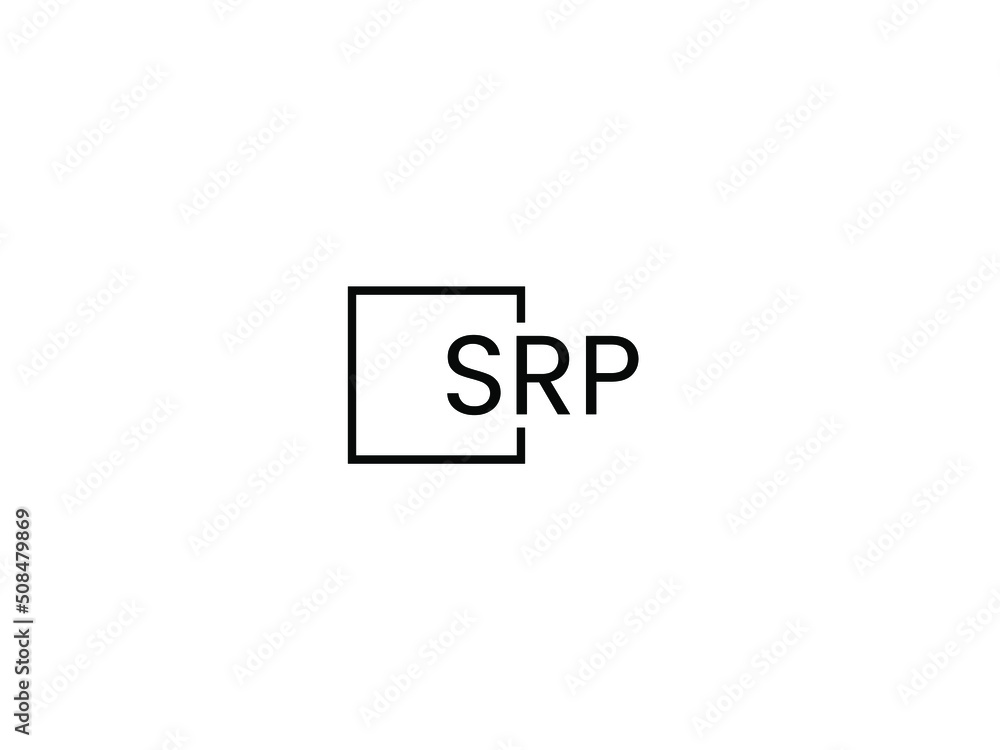 SRP letter initial logo design vector illustration SRP letter initial logo design vector illustration