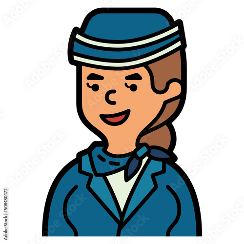 hostess line icon