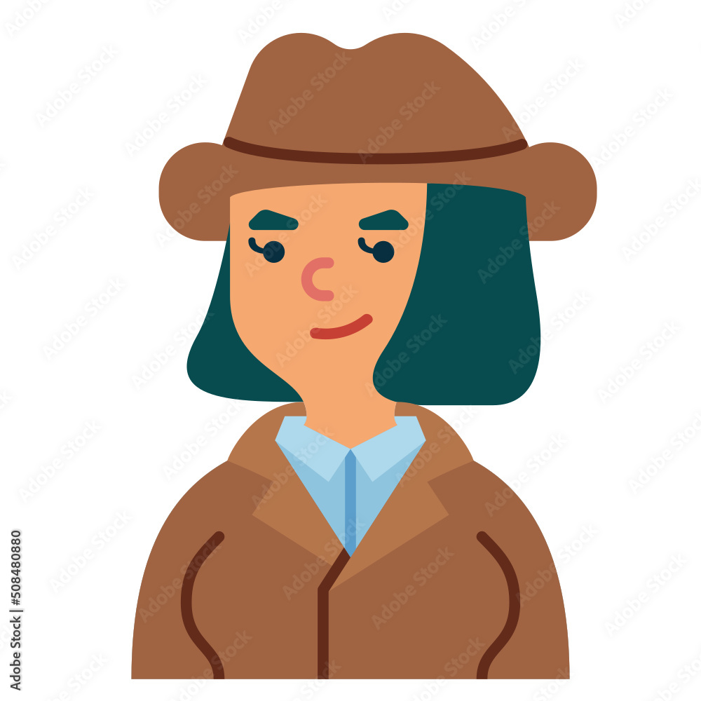 detective line icon detective line icon