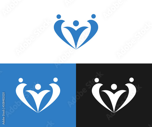 People logo design