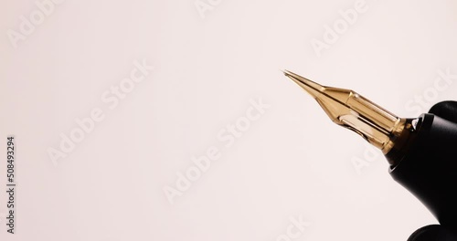 Needle for permanent, background for tattoo artist, permanent. Place for text.