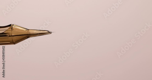 Needle for permanent, background for tattoo artist, permanent. Place for text.