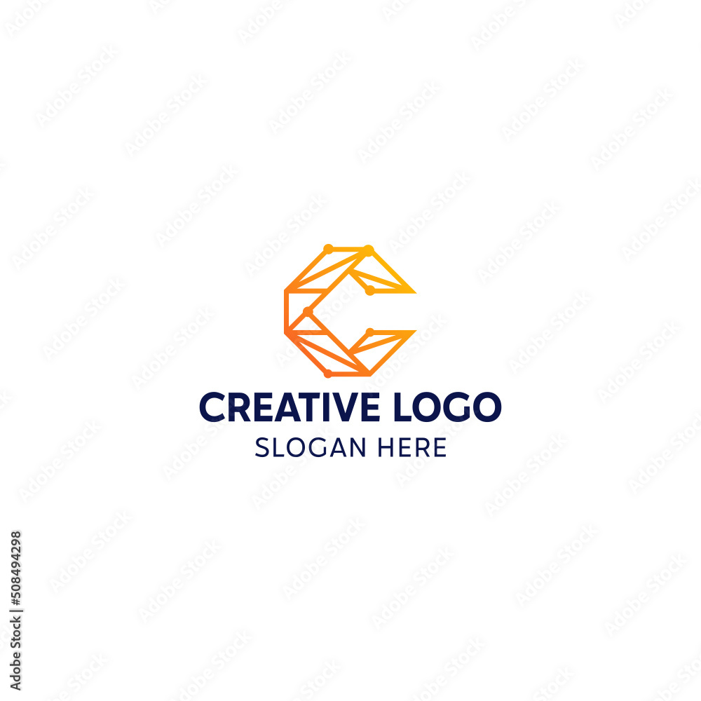 Fototapeta premium CREATIVE LOGO C