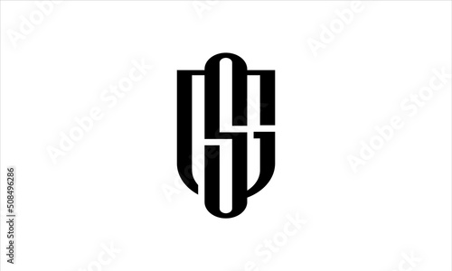 GS logo. SG letter logo vector design illustration