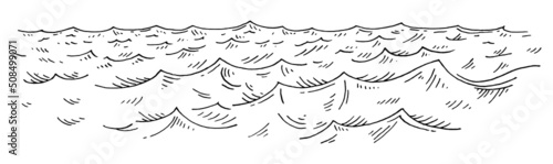 Obraz na plátně Sea waves