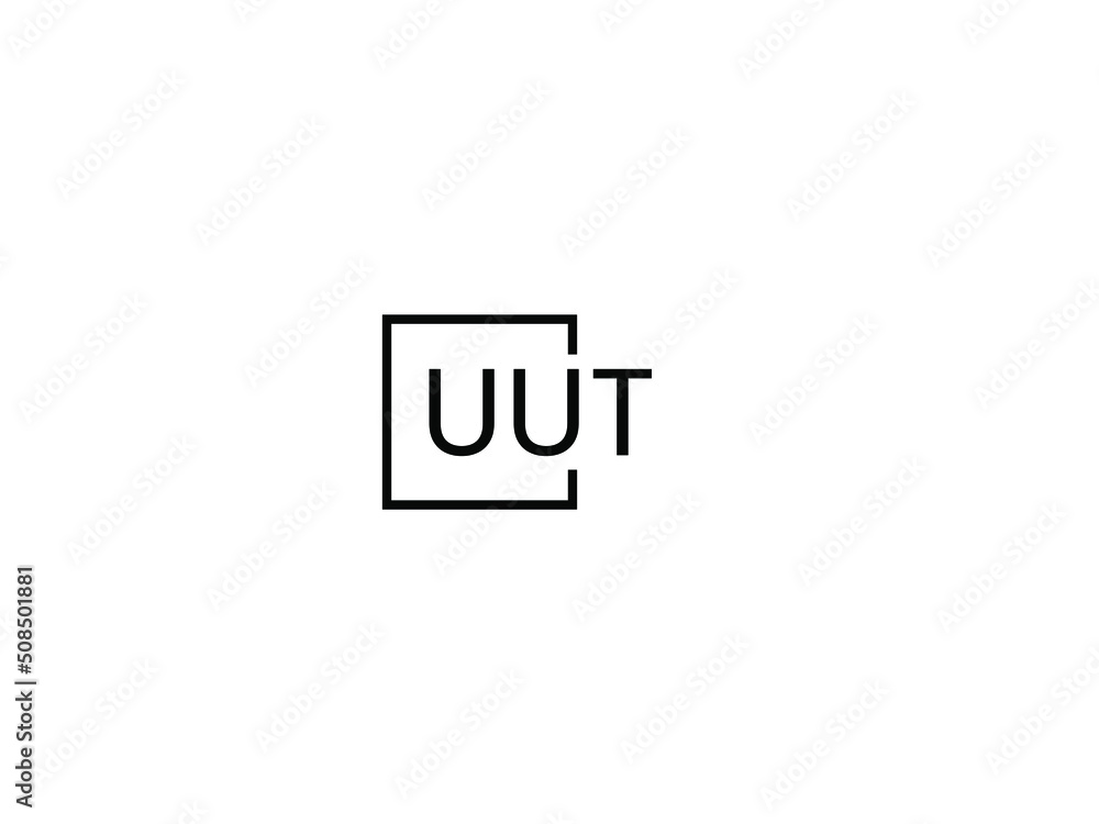 UUT Letter Initial Logo Design Vector Illustration UUT Letter Initial Logo Design Vector Illustration