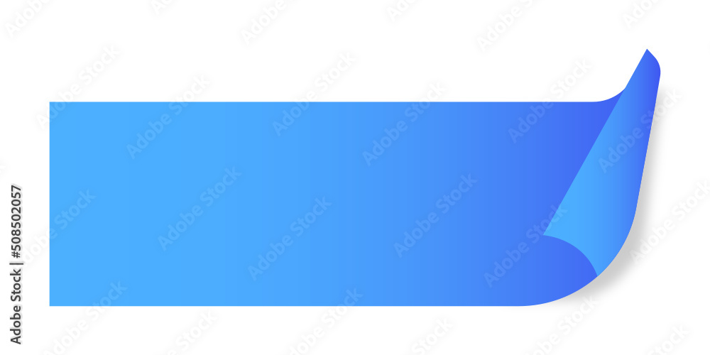 Obraz premium gradient paper banner 