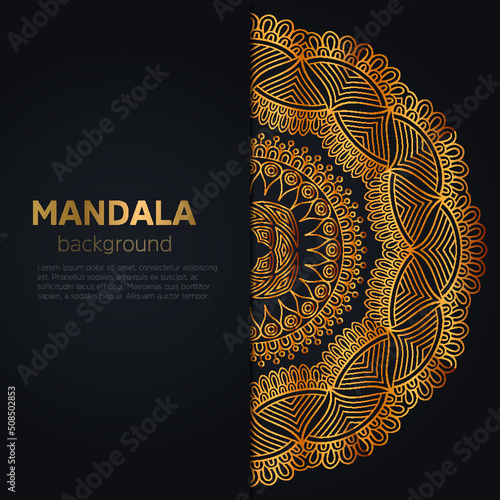 Eye Catchy Abstract Mandala Design