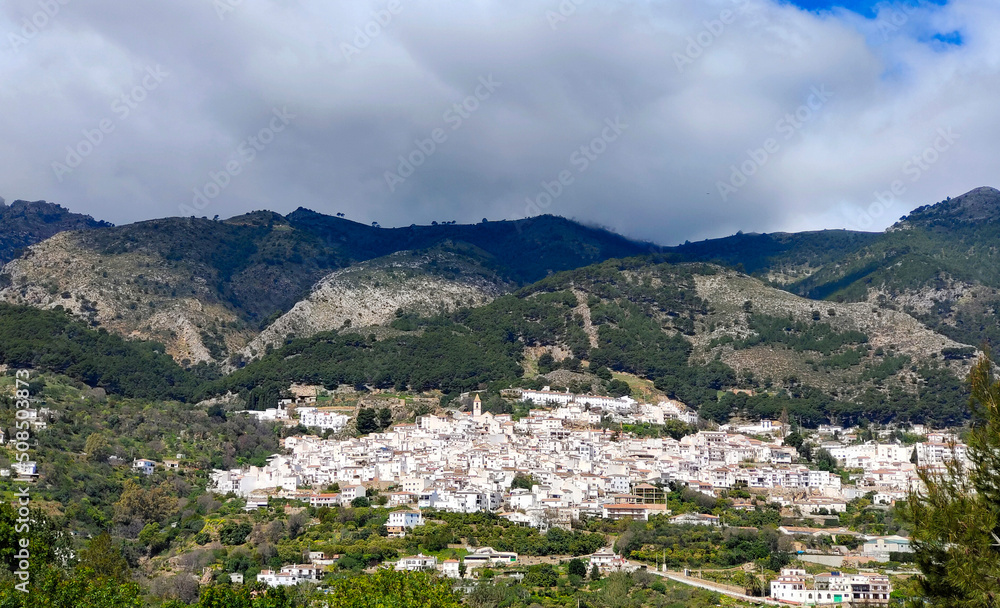 Casarabonela village in Malaga