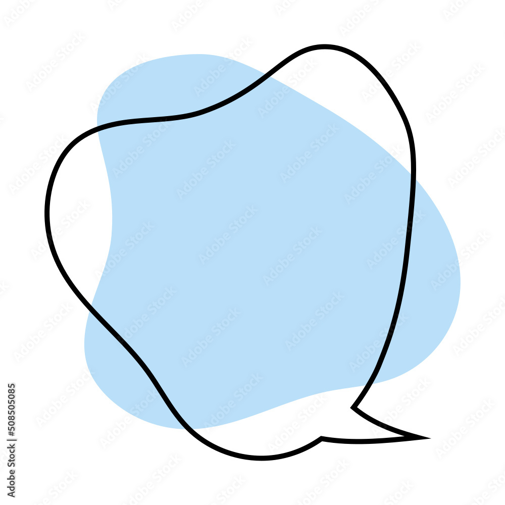 organic speech balloon
organic speech balloon