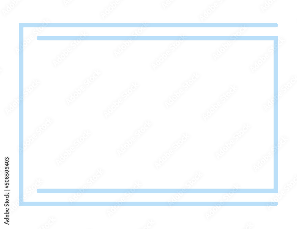 rectangle line frame
rectangle line frame