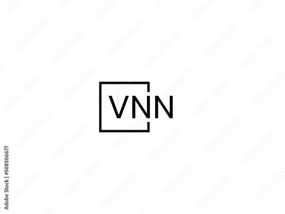 VNN letter initial logo design vector illustration VNN letter initial logo design vector illustration