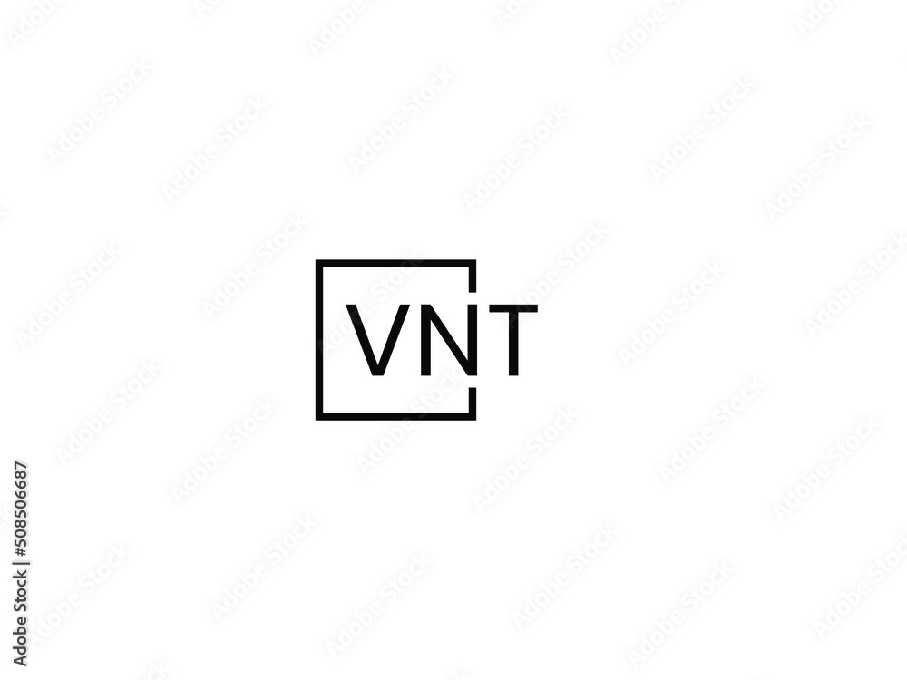 VNT letter initial logo design vector illustration VNT letter initial logo design vector illustration