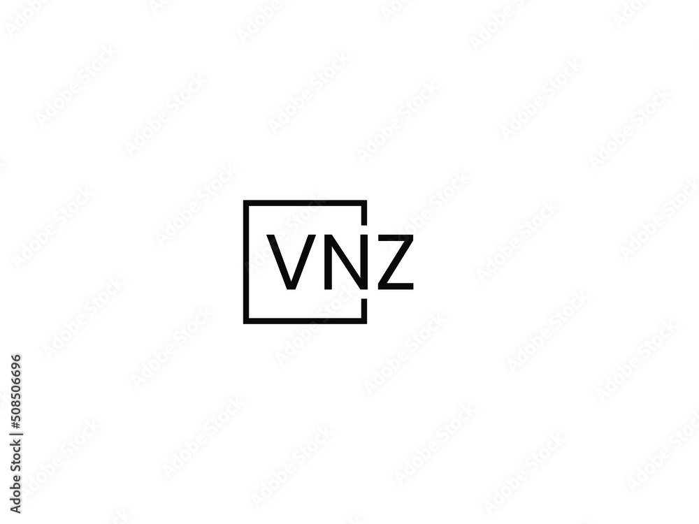 VNZ letter initial logo design vector illustration VNZ letter initial logo design vector illustration