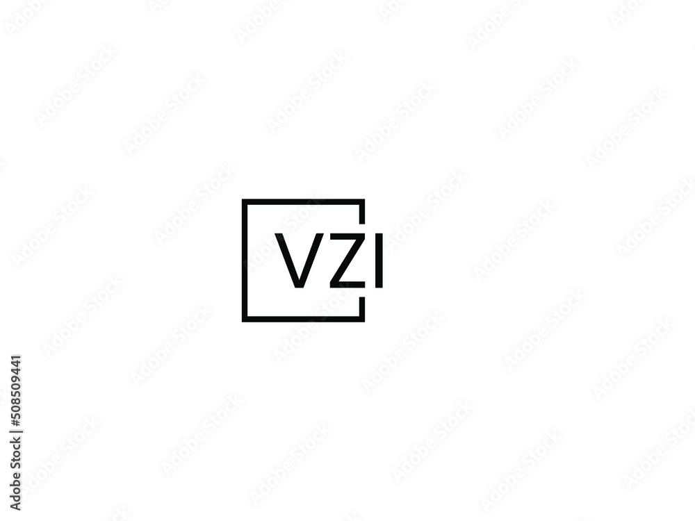 VZI letter initial logo design vector illustration VZI letter initial logo design vector illustration