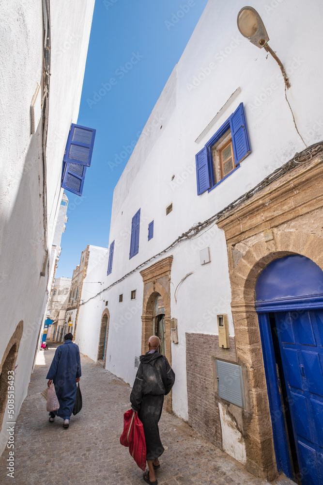 medina alley, Essaouira, morocco, africa medina alley, Essaouira, morocco, africa