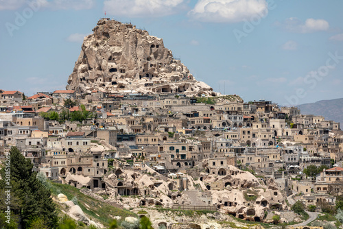 Uchhisar Fortress. Cappadocia