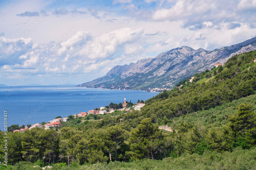 View of Brela, Dalmatia, Croatia