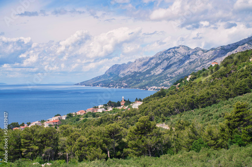 View of Brela, Dalmatia, Croatia