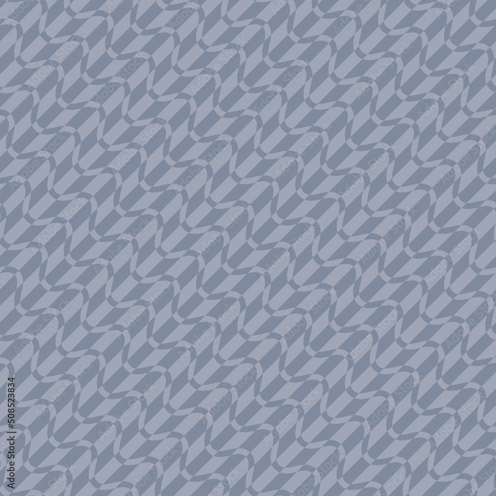 Blue abstract vector geometric seamless pattern with wavy shapes, diagonal stripes, curved lines. Simple minimal texture. Elegant subtle graphic background. Repeat design for decor, textile, wallpaper Blue abstract vector geometric seamless pattern with wavy shapes, diagonal stripes, curved lines. Simple minimal texture. Elegant subtle graphic background. Repeat design for decor, textile, wallpaper