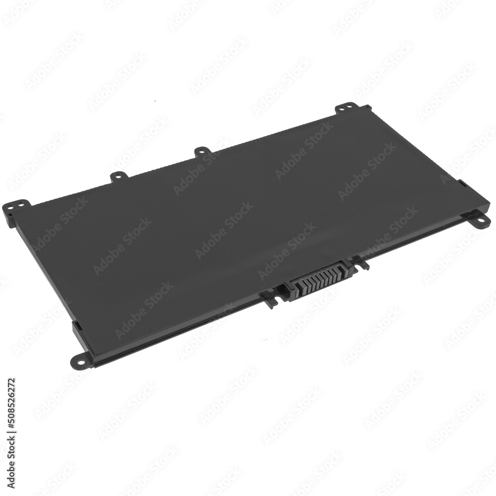laptop battery, laptop spare part, isolated on white background laptop battery, laptop spare part, isolated on white background
