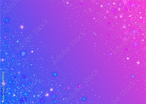 Transparent Sparkles. Holographic Texture. Birthday Background.