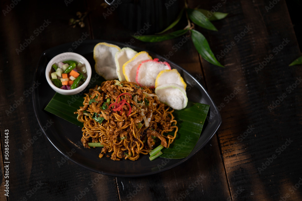 Indonesian Fried Noodles or Mie Goreng Kampung is a popular Indonesian