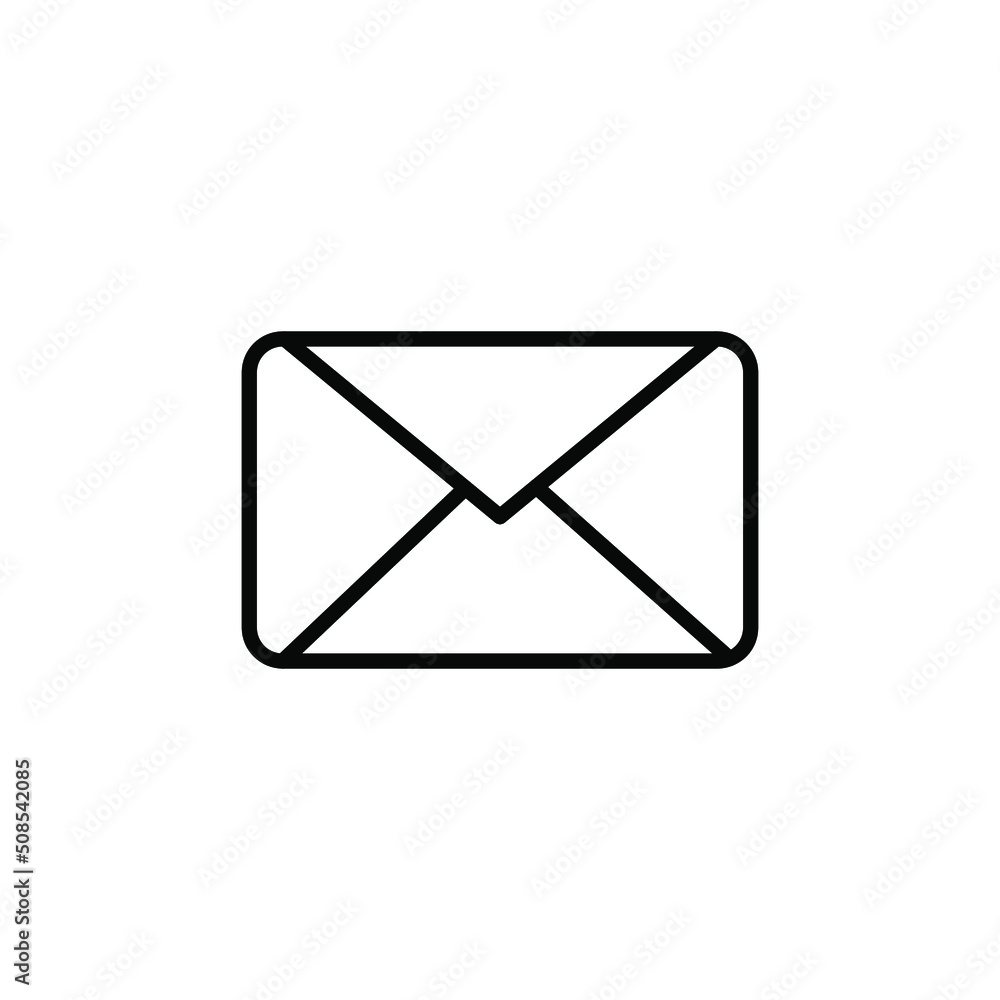 Envelope Icon in Line Style
