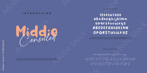 Modern minimal abstract alphabet fonts. Typography technology, electronic, movie, digital, music, future, logo creative font. vector illustration