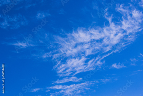 blue sky with clouds