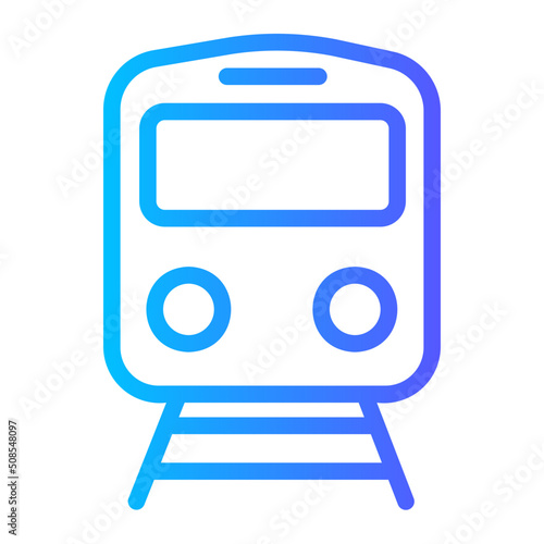 subway gradient icon