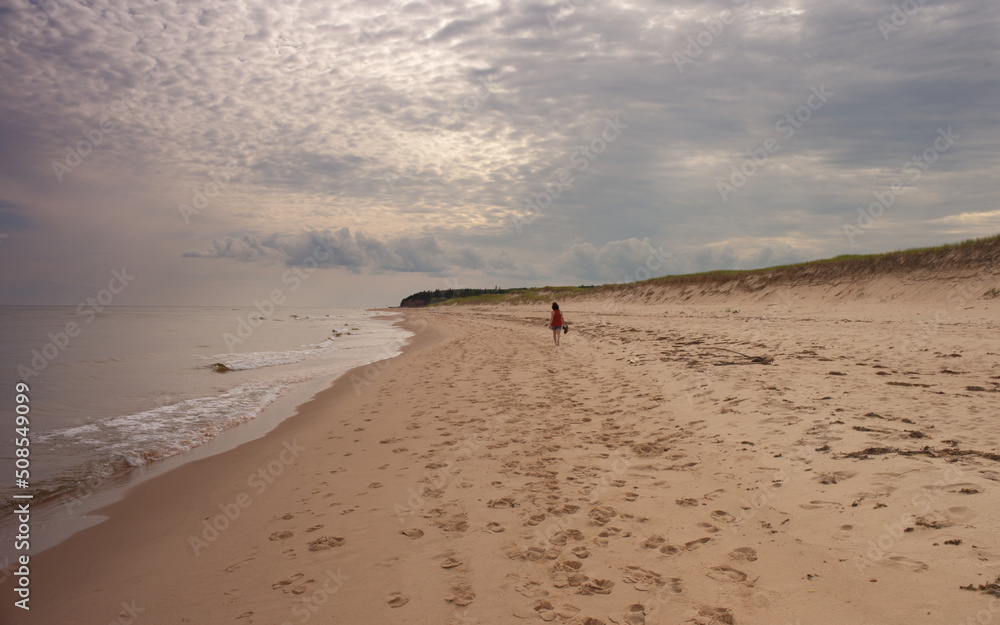 Singing Sands beach, Basin Head Provincial Park, Basin Head, Prince