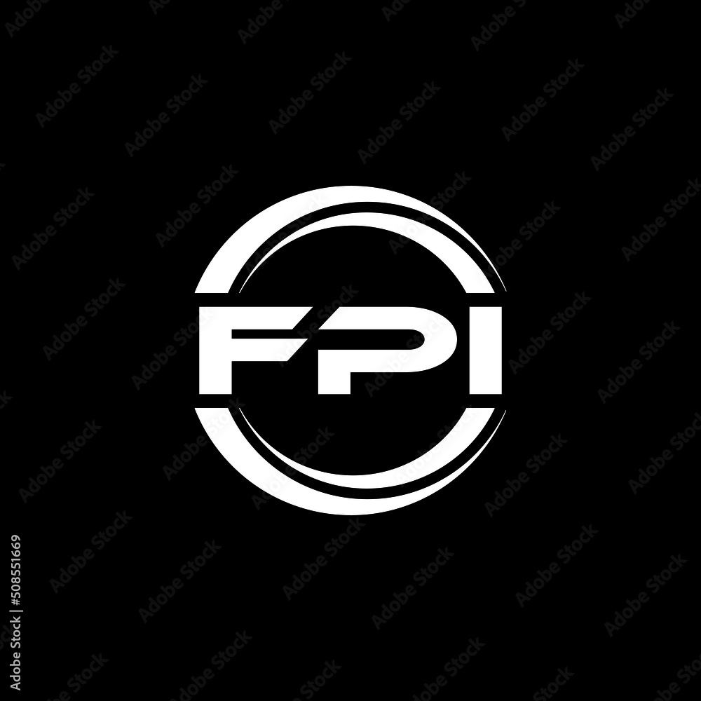 FPI letter logo design with black background in illustrator, vector logo modern alphabet font overlap style. calligraphy designs for logo, Poster, Invitation, etc. FPI letter logo design with black background in illustrator, vector logo modern alphabet font overlap style. calligraphy designs for logo, Poster, Invitation, etc.