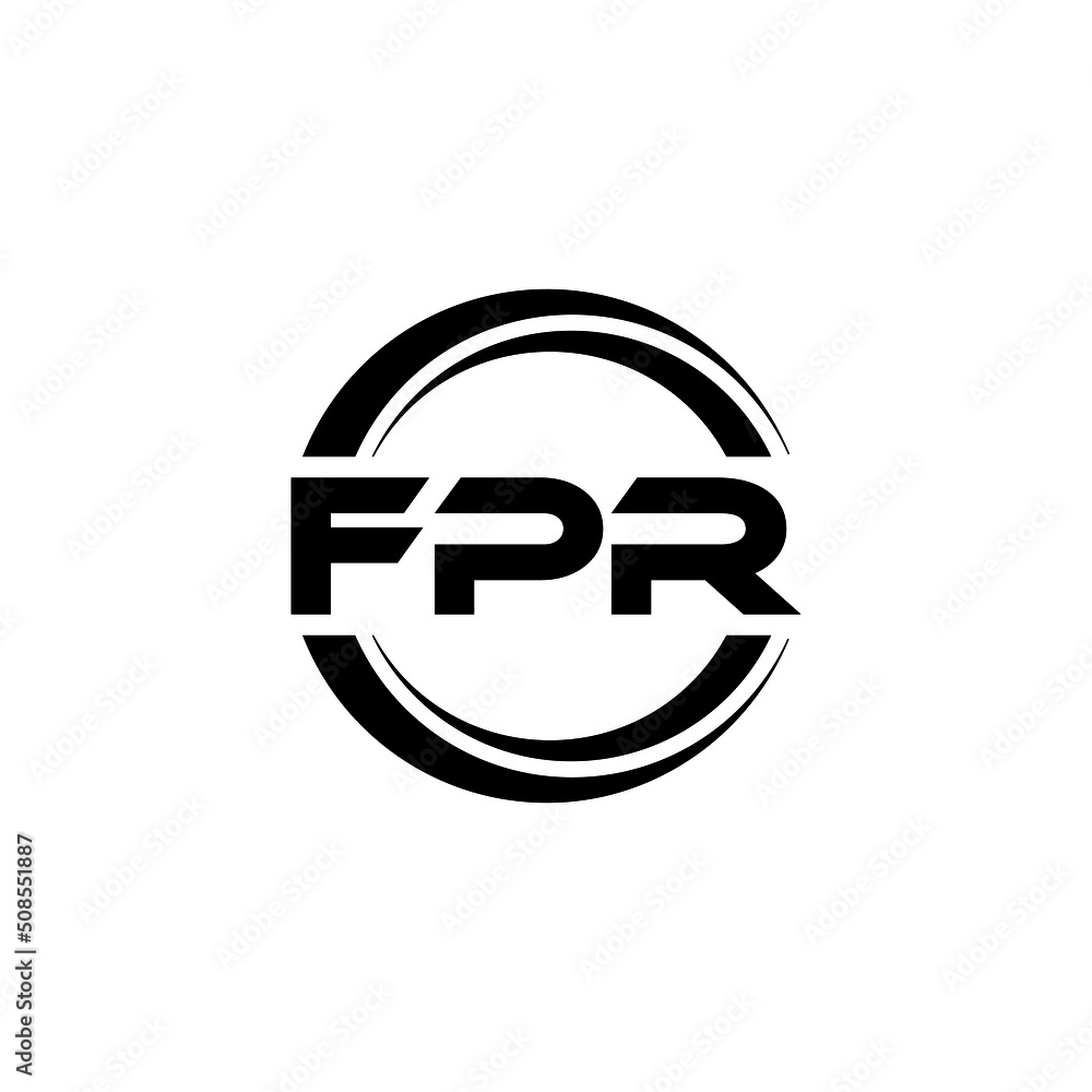 FPR letter logo design with white background in illustrator, vector logo modern alphabet font overlap style. calligraphy designs for logo, Poster, Invitation, etc. FPR letter logo design with white background in illustrator, vector logo modern alphabet font overlap style. calligraphy designs for logo, Poster, Invitation, etc.