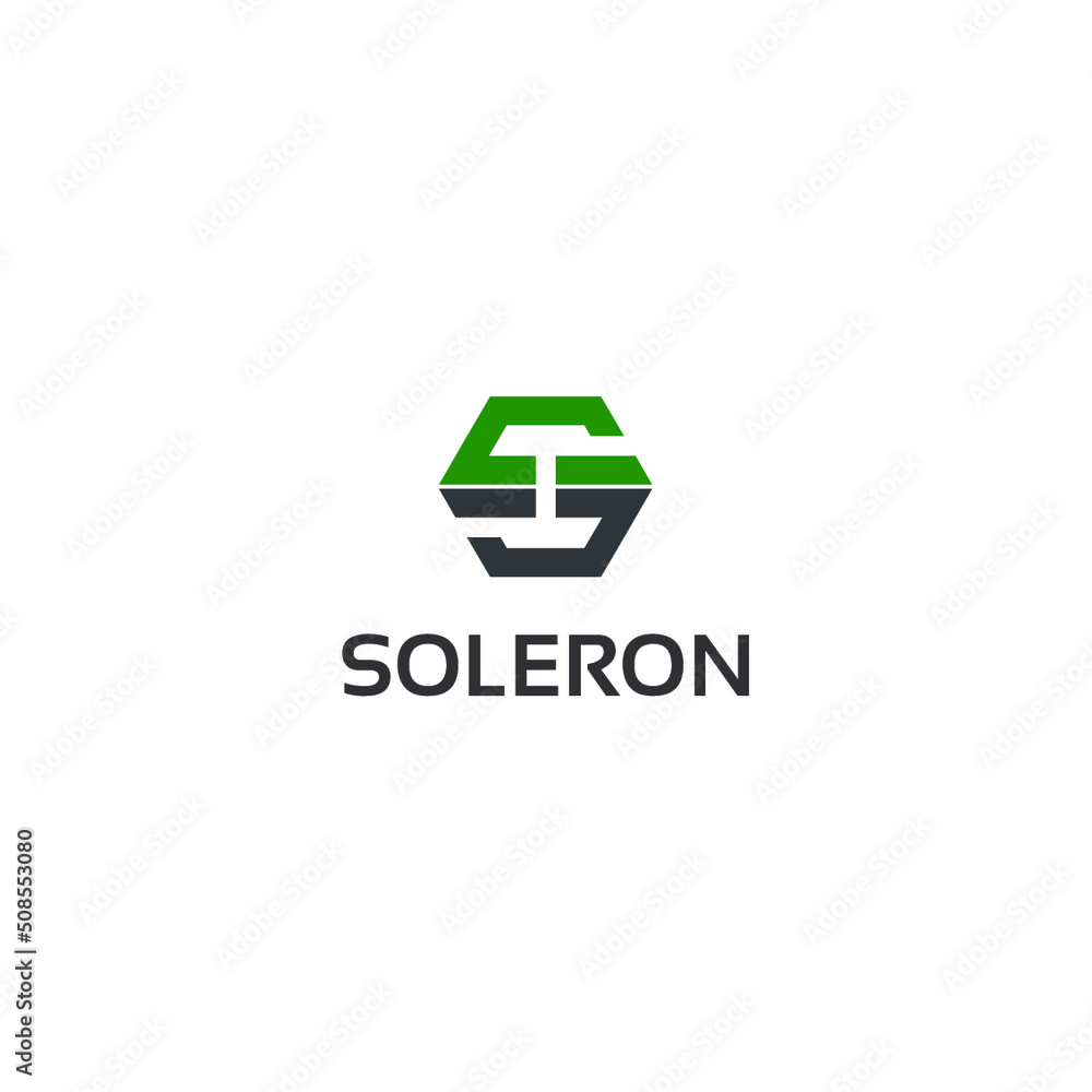 sh hexa - logo template sh hexa - logo template