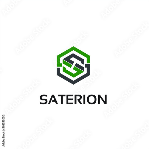 sh hexa - logo template