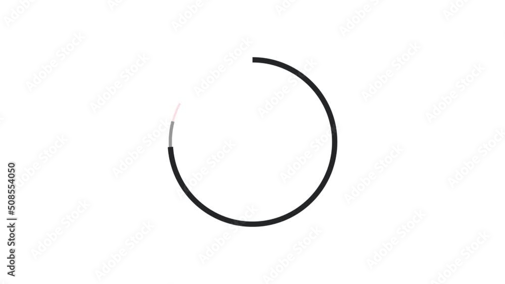 Loading icon animation on White Background with Luma Matte Channel. Loading icon animation on White Background with Luma Matte Channel.