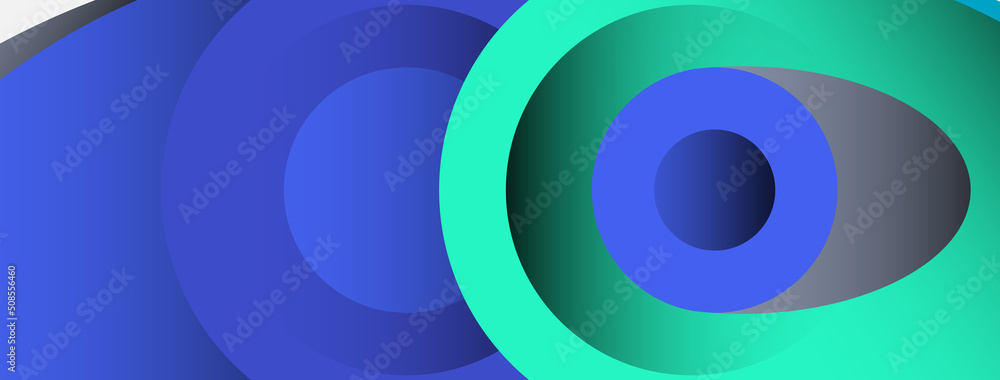 Abstract background. Minimal geometric circles and round style shapes with deep shadow effects. Trendy technology business template for wallpaper banner or background Abstract background. Minimal geometric circles and round style shapes with deep shadow effects. Trendy technology business template for wallpaper banner or background