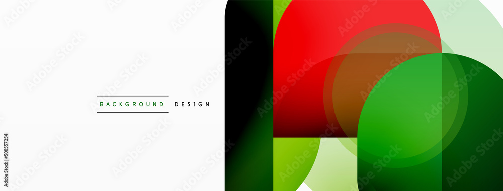 Round triangle shapes lines and circles. Geometric vector illustration for wallpaper banner background or landing page Round triangle shapes lines and circles. Geometric vector illustration for wallpaper banner background or landing page