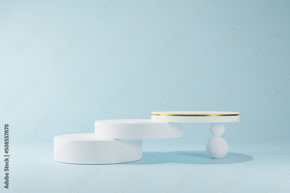 3d background products Show pedestal scenes with geometric platforms white background. with podium. Stand to display cosmetic products on stage. 3d render, 3d illustration 3d background products Show pedestal scenes with geometric platforms white background. with podium. Stand to display cosmetic products on stage. 3d render, 3d illustration