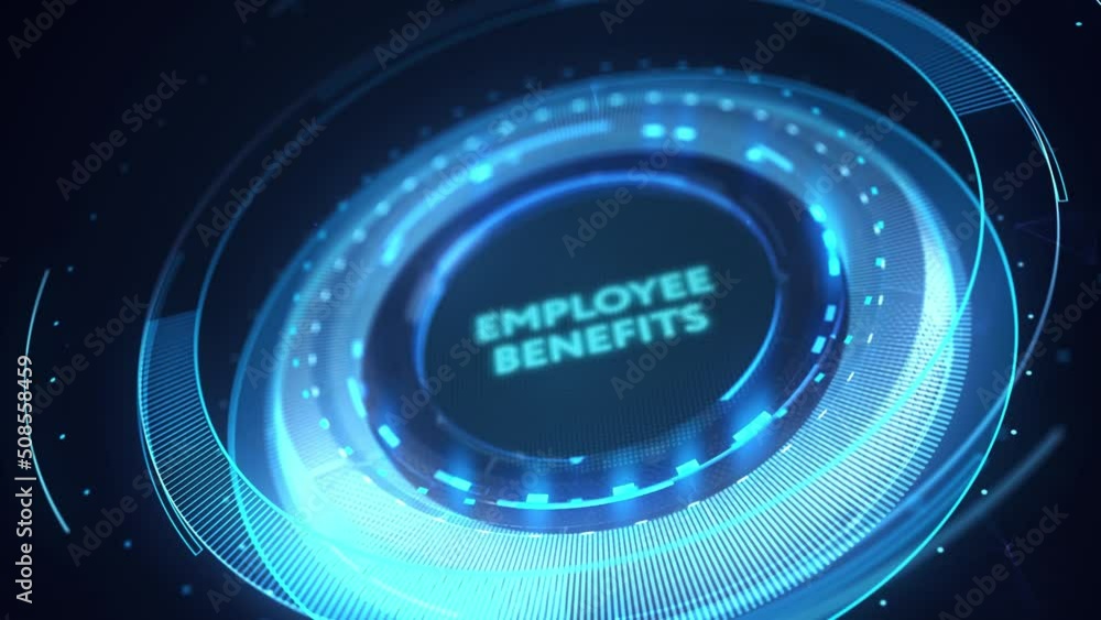 Business, Technology, Internet and network concept. Shows the inscription: EMPLOYEE BENEFITS. Business, Technology, Internet and network concept. Shows the inscription: EMPLOYEE BENEFITS.