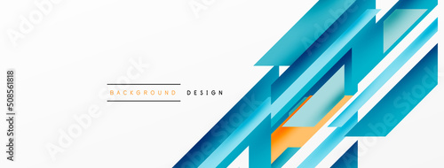 Dynamic lines background. Wallpaper for concept of AI technology, blockchain, communication, 5G, science, business and technology