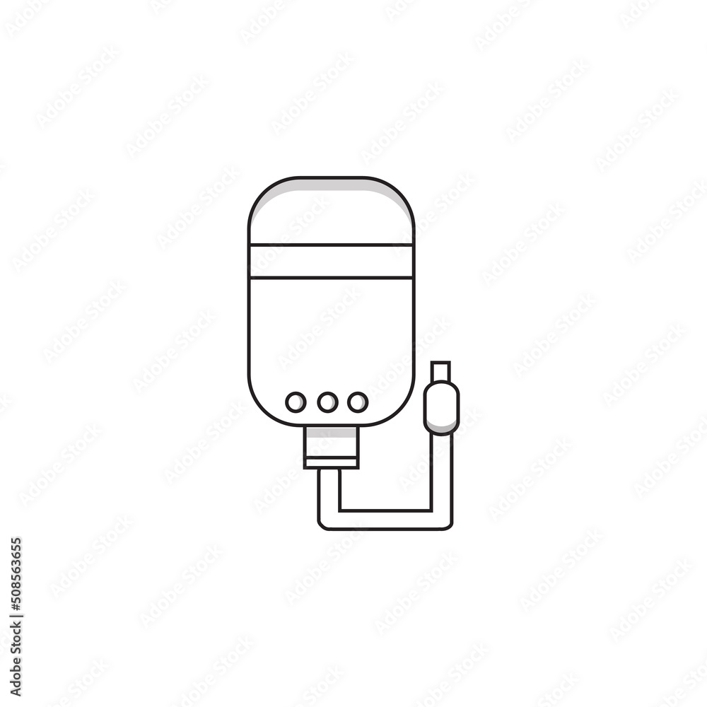 Mobile phone charging icon Free Vector Mobile phone charging icon Free Vector