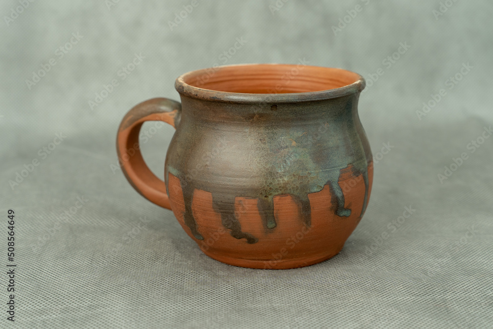 Ceramics, a ceramic product made with hands, made on a potter's wheel, a jug, a mug, clay. Ceramics, a ceramic product made with hands, made on a potter's wheel, a jug, a mug, clay.
